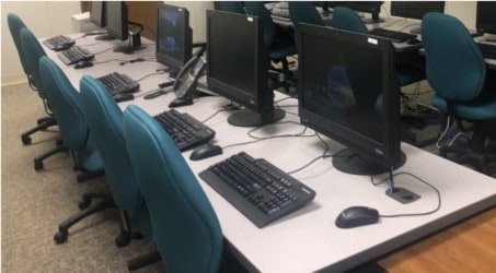 Computers in ISD Training Room