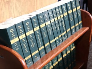 NC General Statutes on a Cart